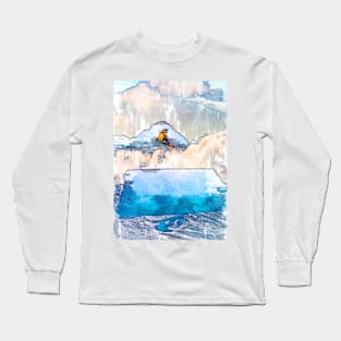 Fly Like A Snowboarder. For snowboarding Lovers Long Sleeve T-Shirt